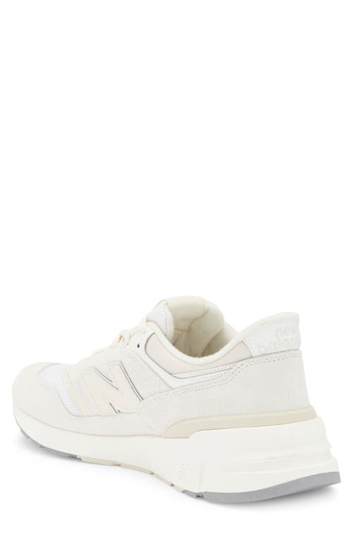 New Balance Gender Inclusive 997r Sneaker In Sea Salt/linen