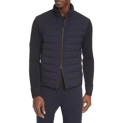 Ermenegildo Zegna Trofeo Elements Down Jacket, 4 US / 5R - Blue