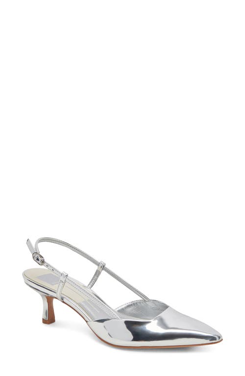 Dolce Vita Odela Pointed Toe Kitten Heel Slingback Pump at Nordstrom,