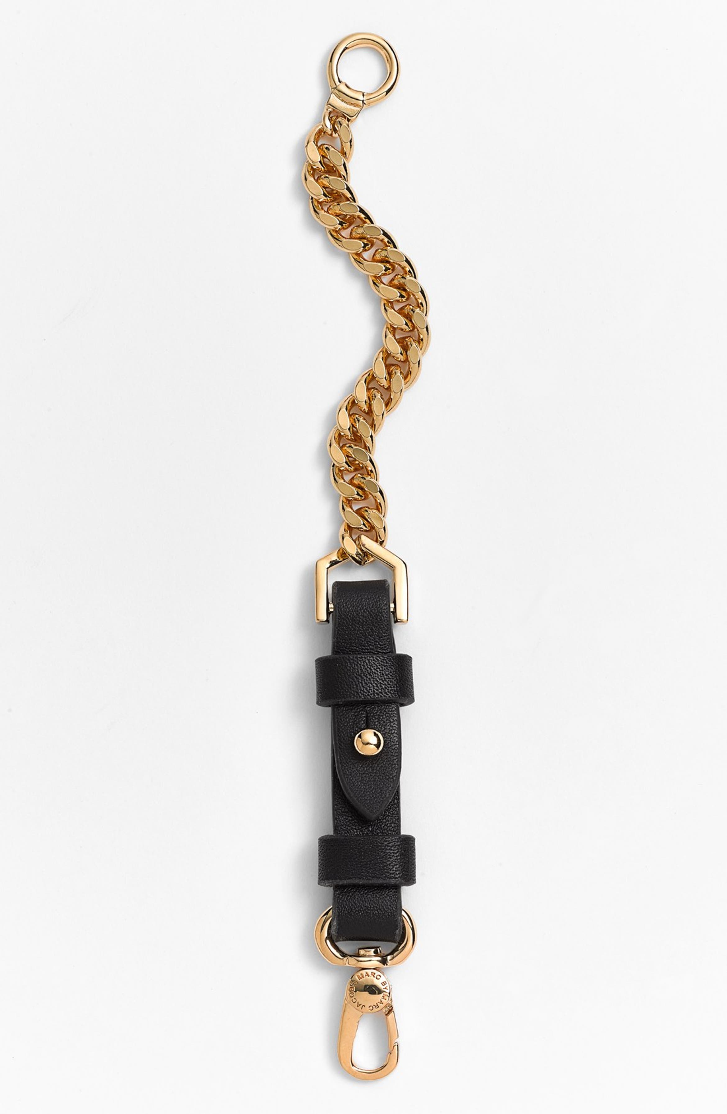 MARC BY MARC JACOBS 'Key Items' Leather & Chain Bracelet | Nordstrom