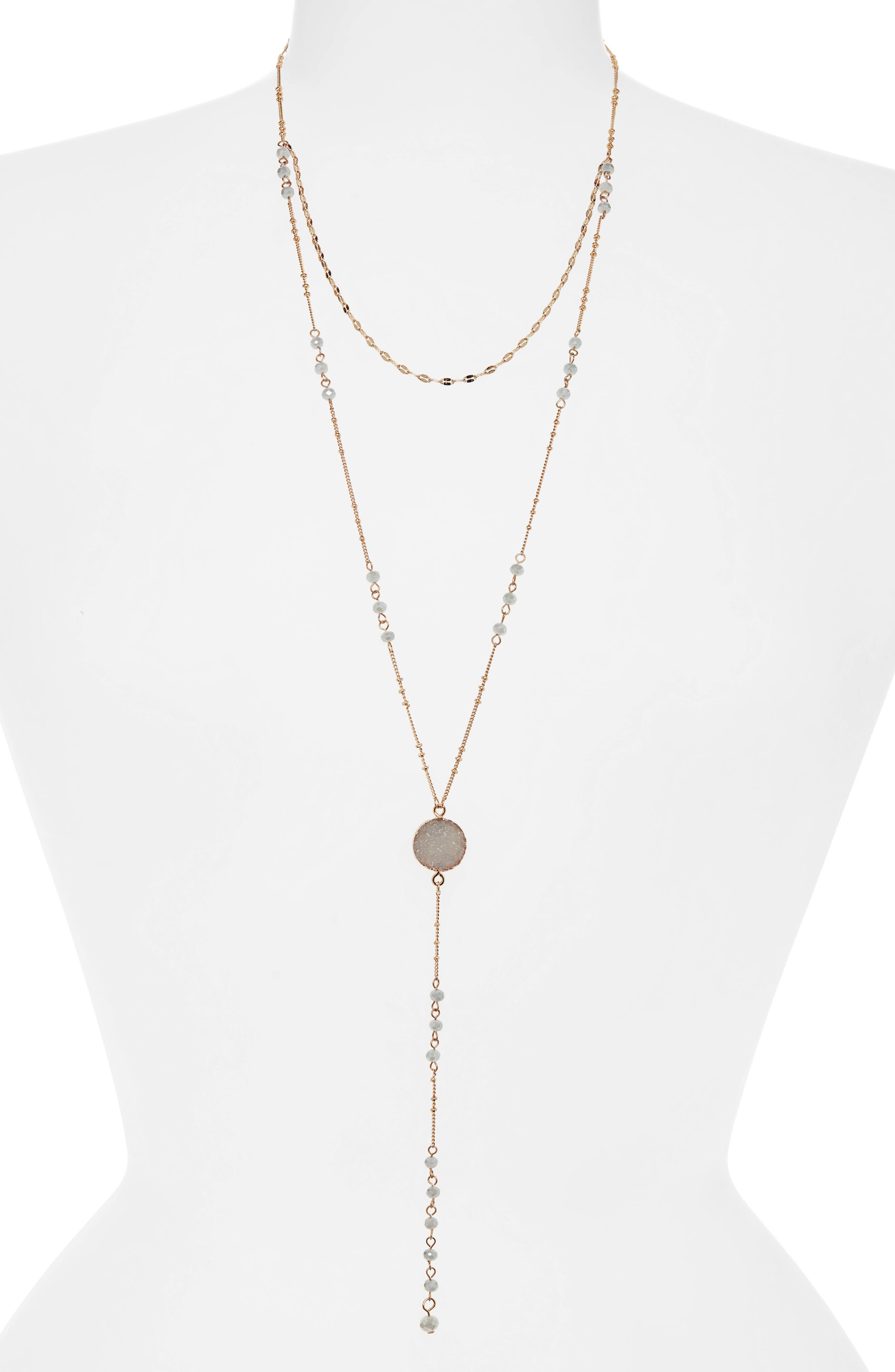Canvas Jewelry Layered YNecklace Nordstrom