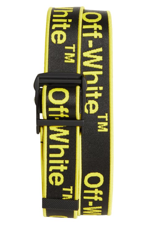 off white belt black