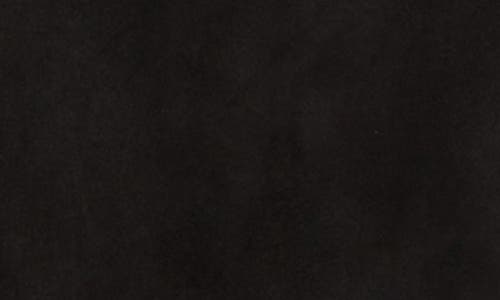T Tahari Faux Suede Coat In Black