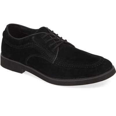 Hush Puppies Bracco Moc Toe Derby, Black