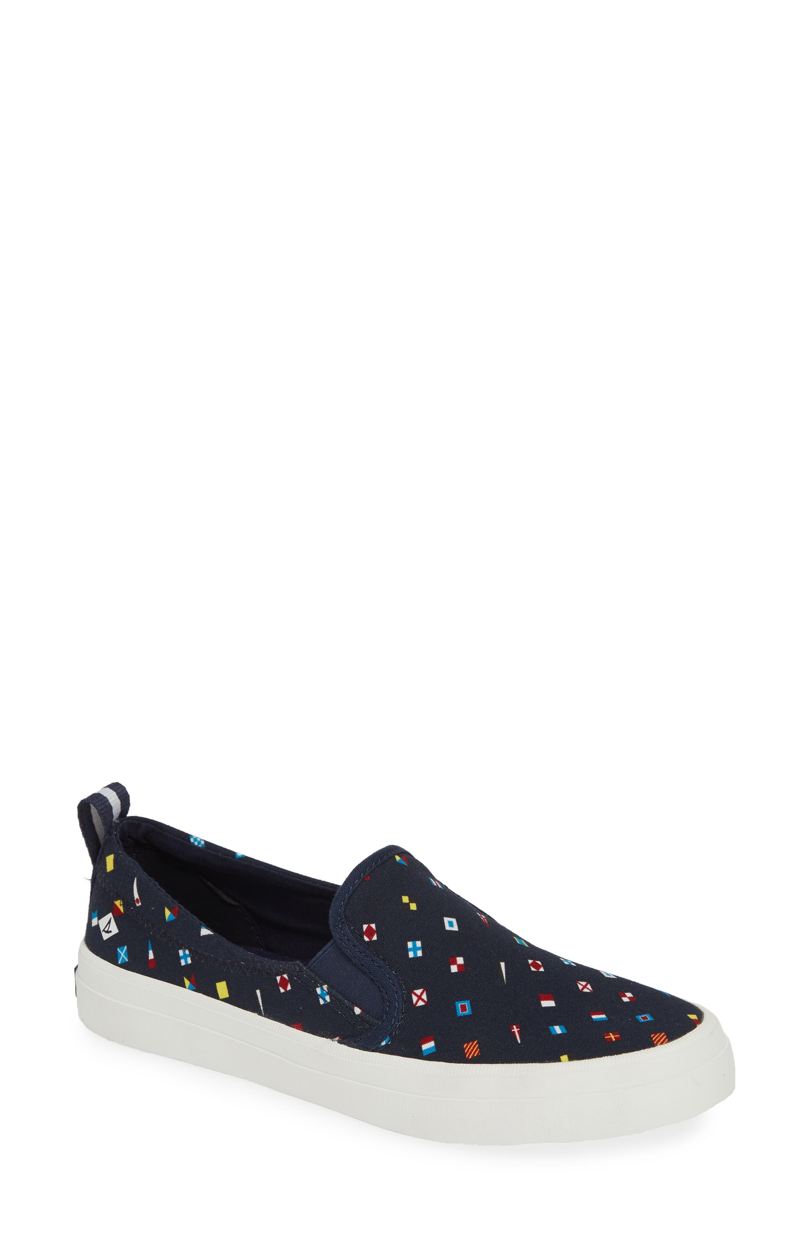 Sperry Crest Prep Slip-On Sneaker, Blue