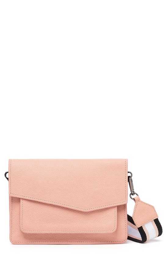 Botkier Cobble Hill Leather Crossbody Bag In Rossa