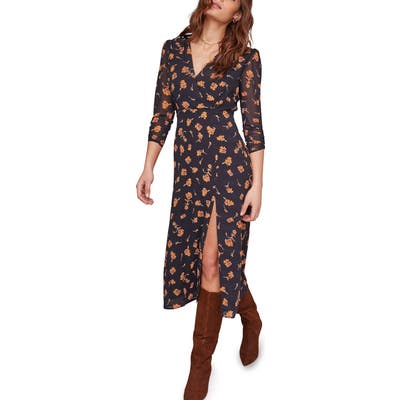 Astr The Label Joni Midi Dress