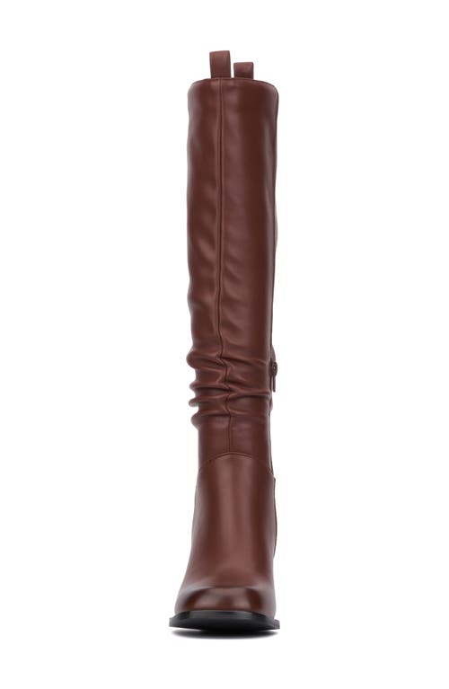 Olivia Miller Solar Knee High Boot In Brown