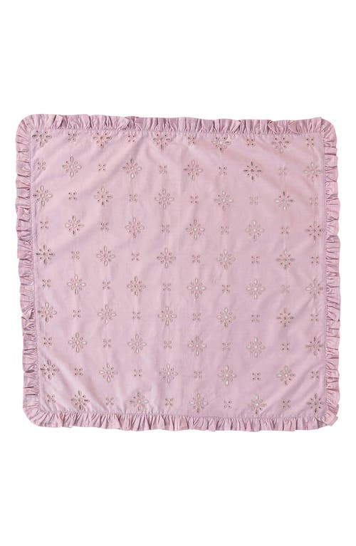 JULISKA JULISKA EYELET SET OF 4 COTTON NAPKINS 