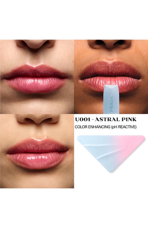 Prada Moisturizing Lip Balm In 001 Astral Pink