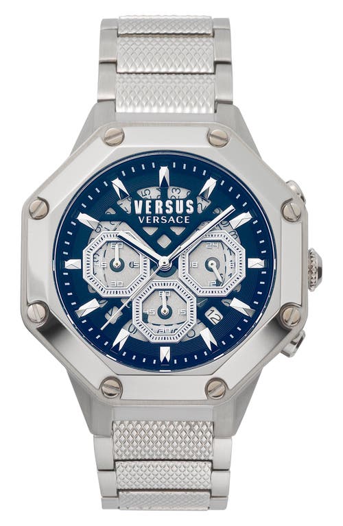 Shop Versus Versace Palestro Bracelet Chronograph Watch, 45mm In Stainless Steel