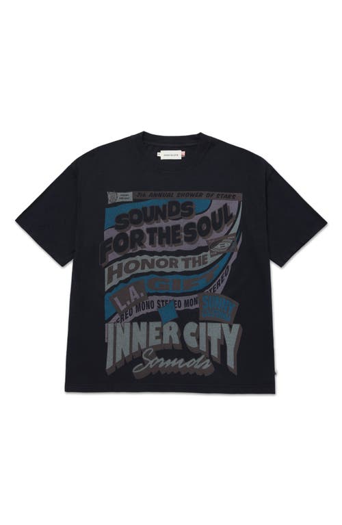 Shop Honor The Gift Sounds For The Soul Oversize Graphic T-shirt In Black