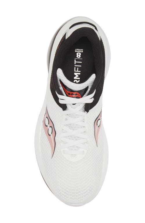 Shop Saucony Kinvara Pro Running Shoe In White/infrared