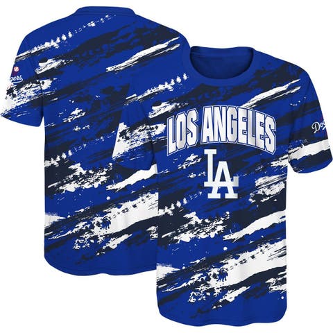 Los Angeles Dodgers '47 Women's City Connect Sweet Heat Peyton T-Shirt -  Navy