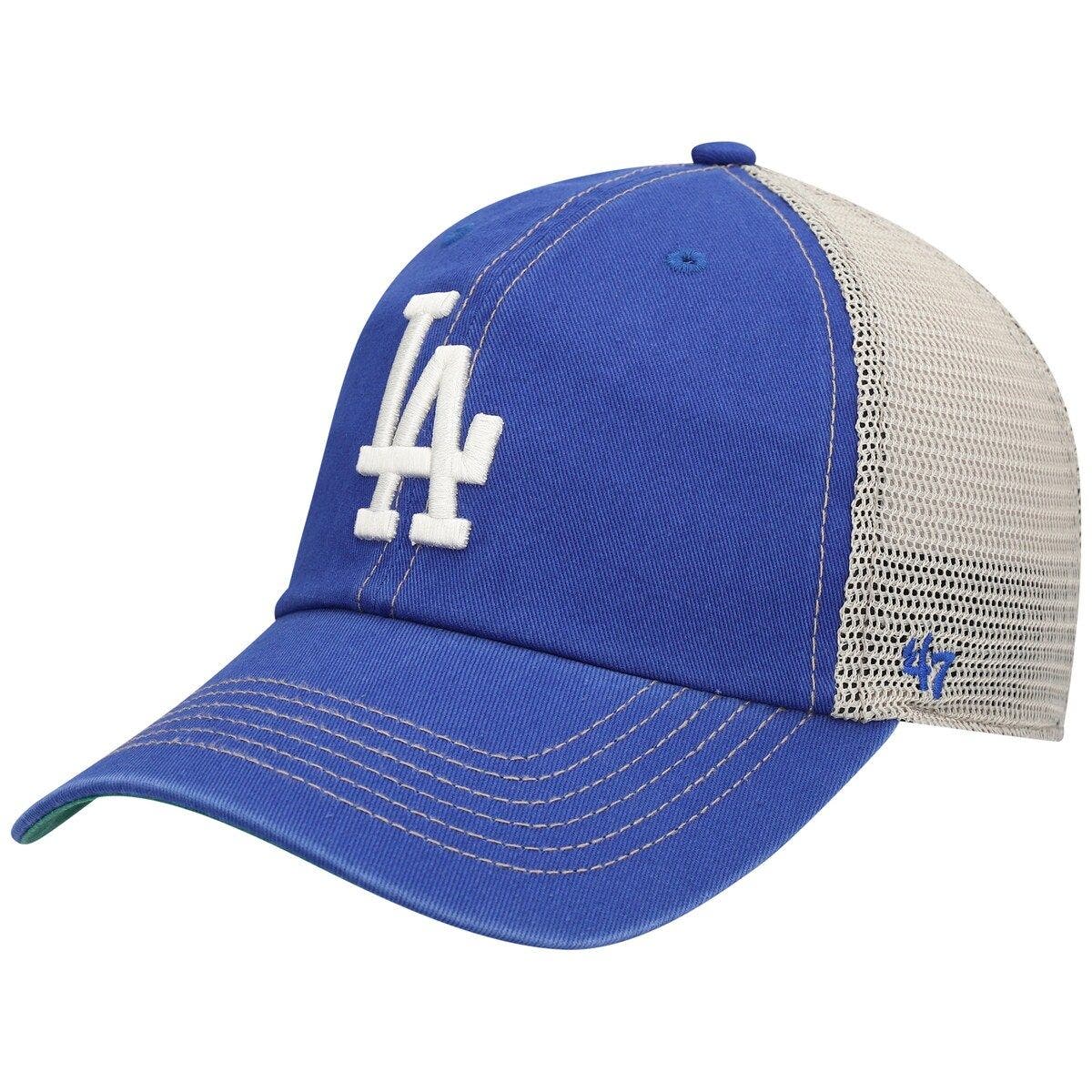NEW Era adjustable Trucker Cap-Distressed LA Dodgers 