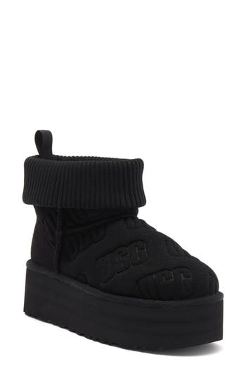 UGG UGG® CLASSIC MINI PLATFORM FELTED BOOT 