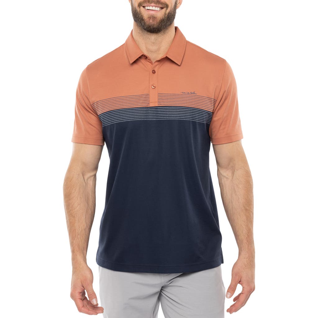 Travismathew Guest Services Polo In Copper