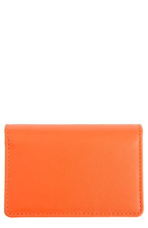 Orange Wallets & Card Cases for Women