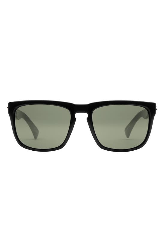 Electric Knoxville 56mm Polarized Rectangle Sunglasses In Gloss Black ...