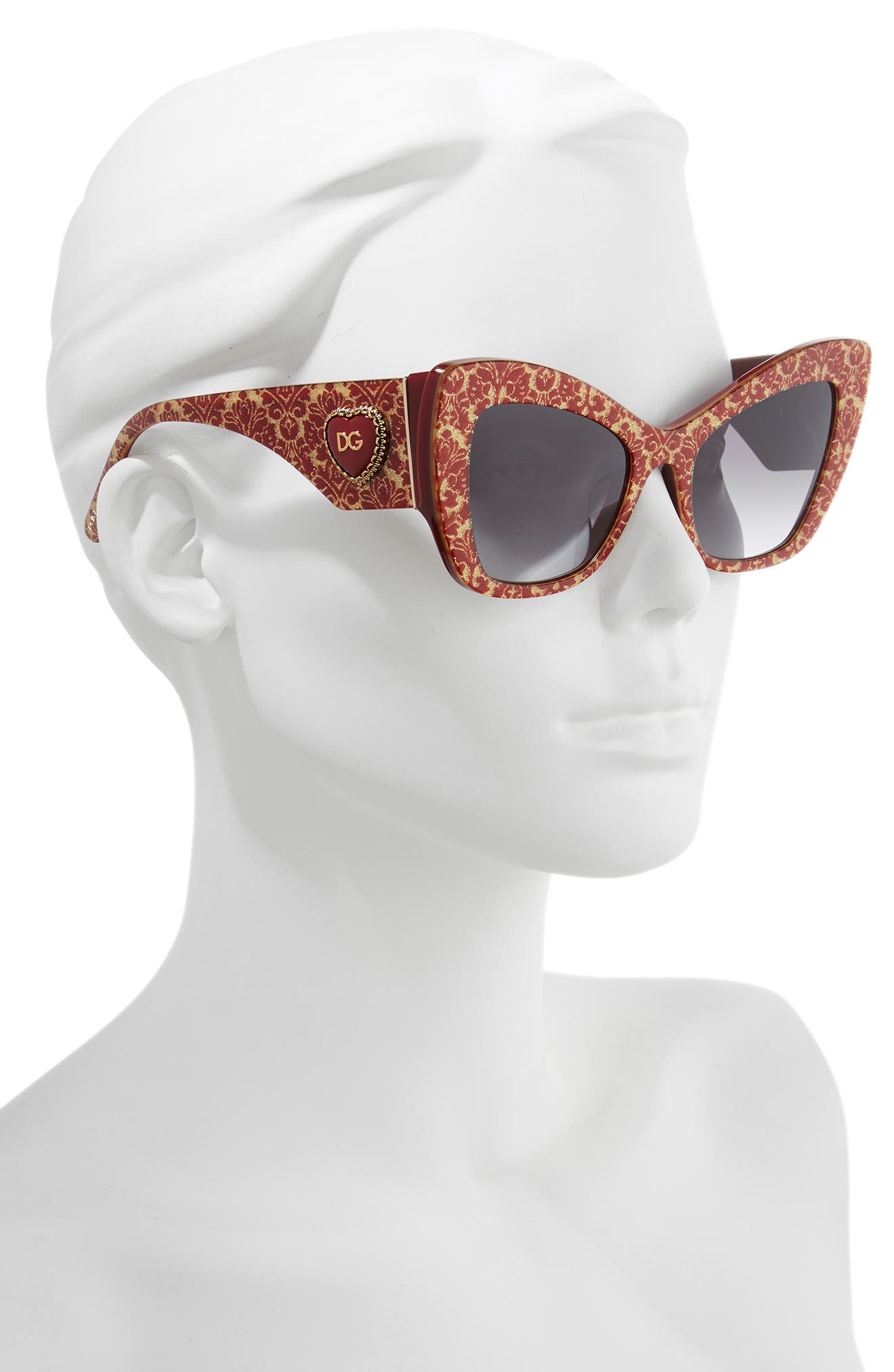 dolce and gabbana heart sunglasses