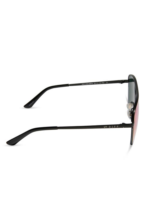 DIFF DIFF 59MM AUGUST AVIATOR SUNGLASSES