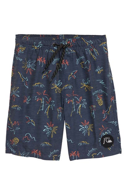 Click to view more detailed imagery on our partner's website Quiksilver Kids' Southern Dream Swim Trunks In Moonlit Ocean