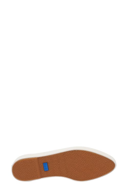 Keds ® Point Platform Slip-on Sneaker In White Leather