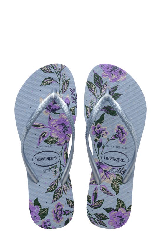 Havaianas 'slim Organic' Flip Flop In Ashley Blue