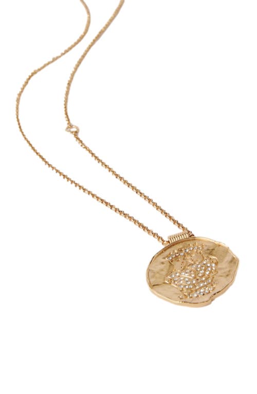 Maje Zodiac Medal In Gemini