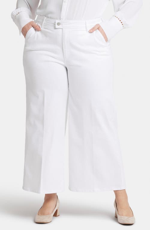 NYDJ Mona High Waist Ankle Wide Leg Trouser Jeans at Nordstrom