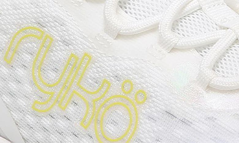 Ryka Activate Training Sneaker In Brilliant White
