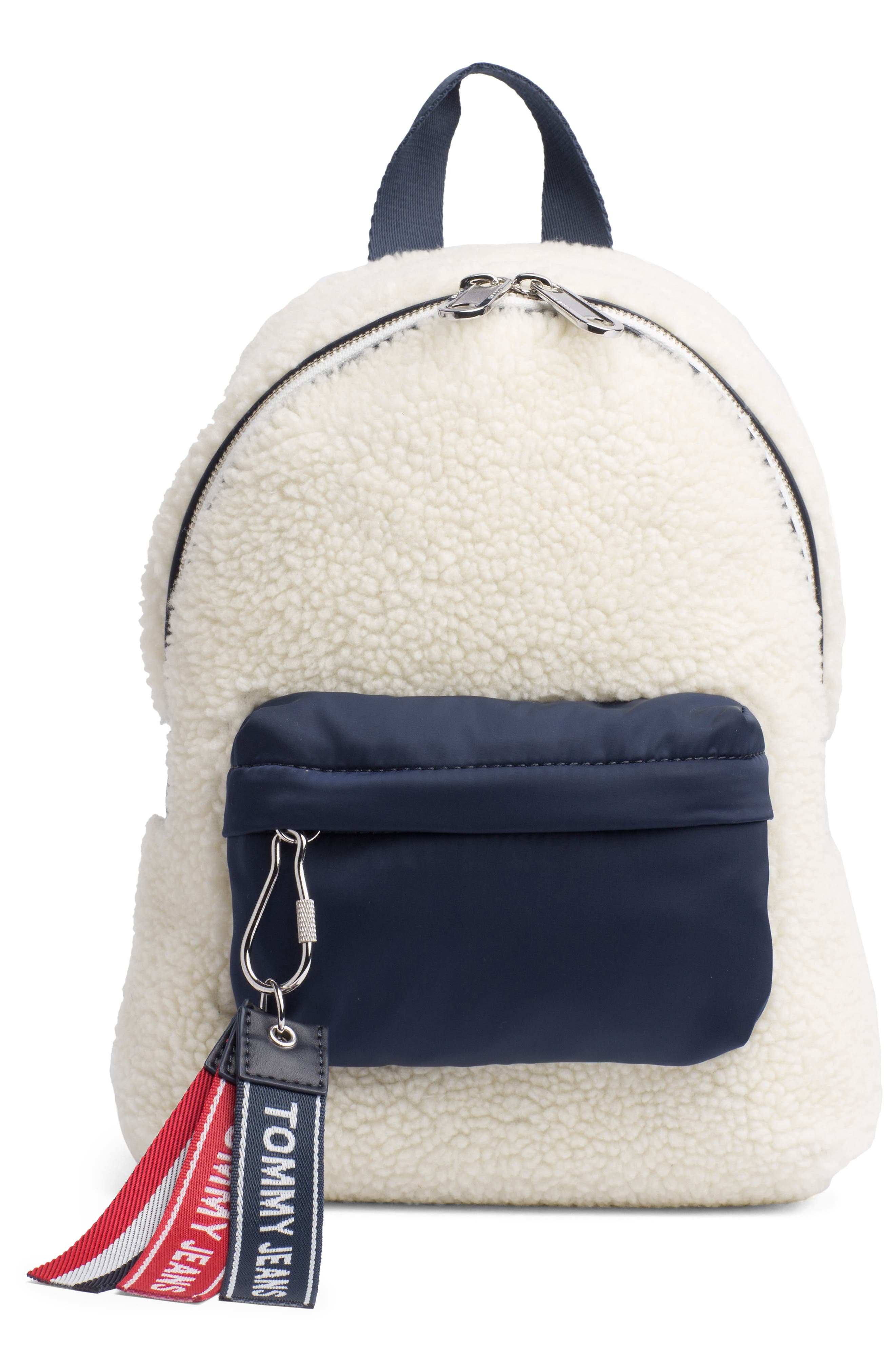 tommy jeans logo mini backpack