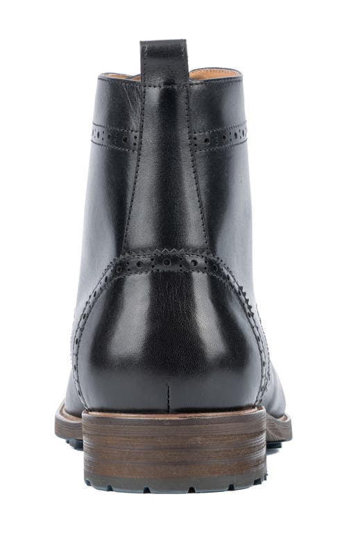 Vintage Foundry Flint Herringbone Boot In Black