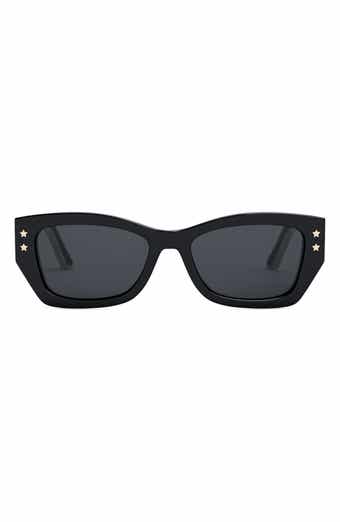 Dior Wildior S2U Rectangular Sunglasses, 53mm