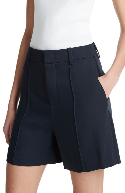 Vince Soft Suiting Shorts In Coastal
