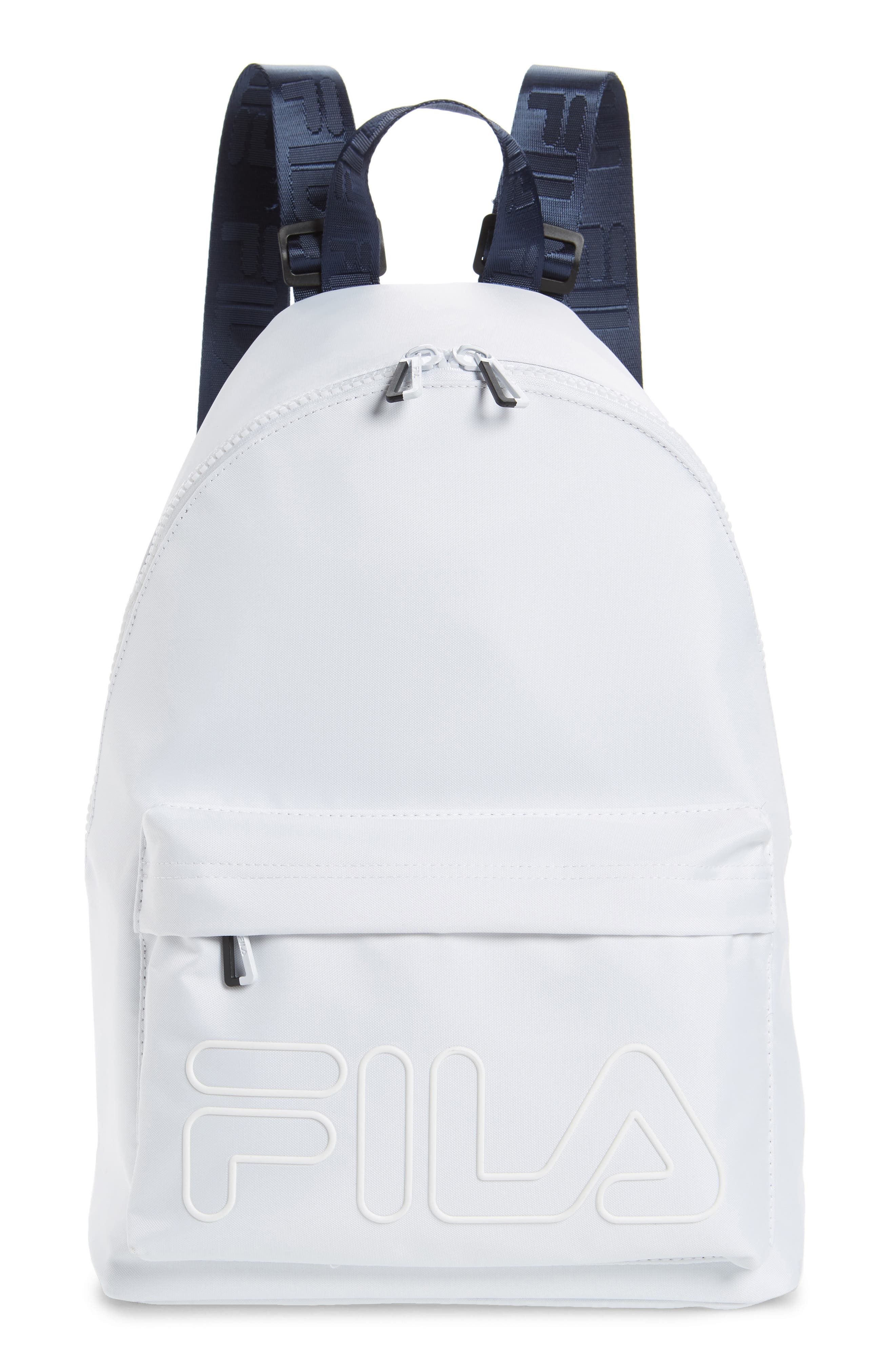 fila white backpack