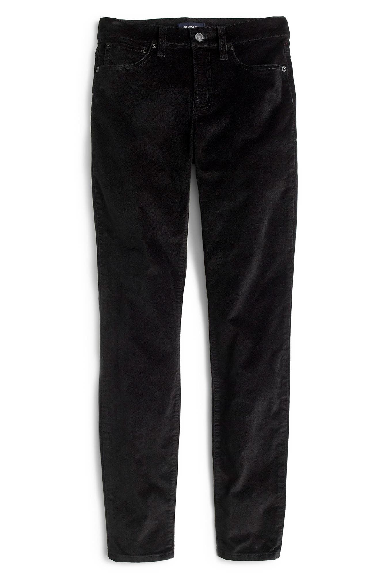 j crew velvet jeans