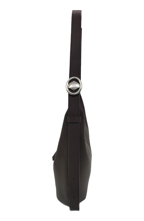 ORYANY ORYANY CRESCENT LEATHER SHOULDER BAG