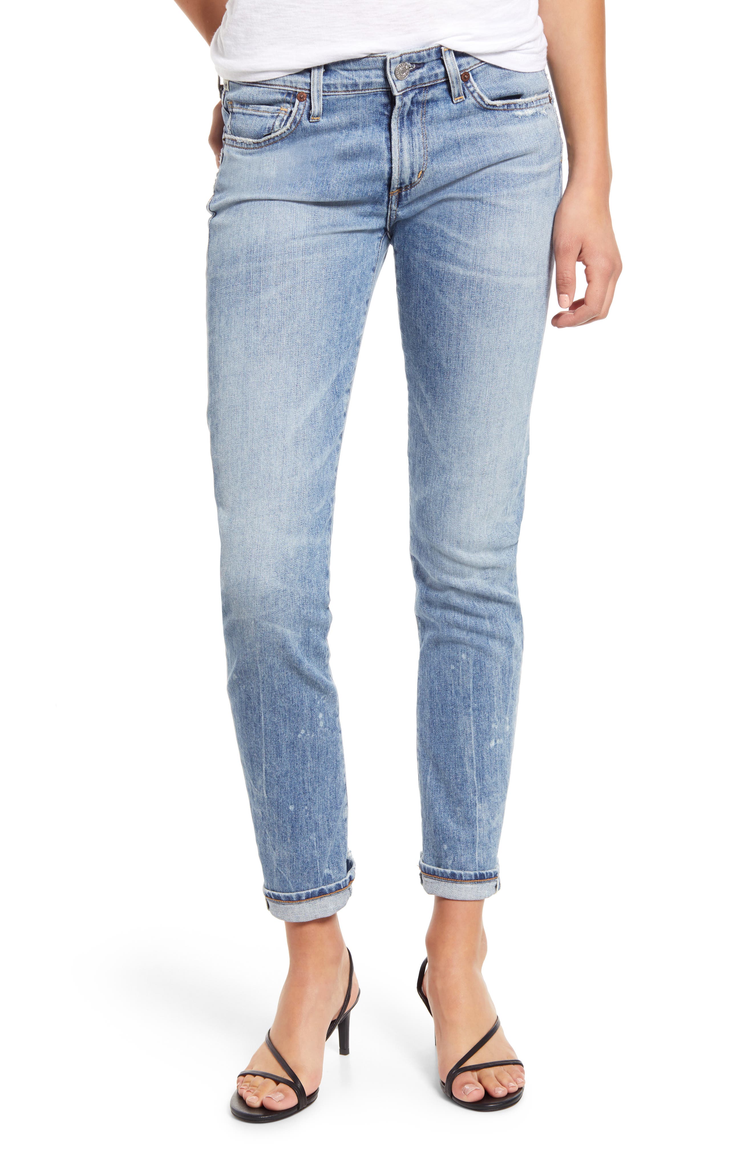 citizens of humanity racer low rise skinny jeans