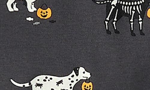 Shop Petit Lem Kids' Howl-oween Glow In Grey Dark