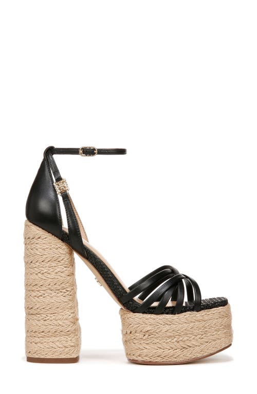 SAM EDELMAN SAM EDELMAN KADE ANKLE STRAP ESPADRILLE PLATFORM SANDAL