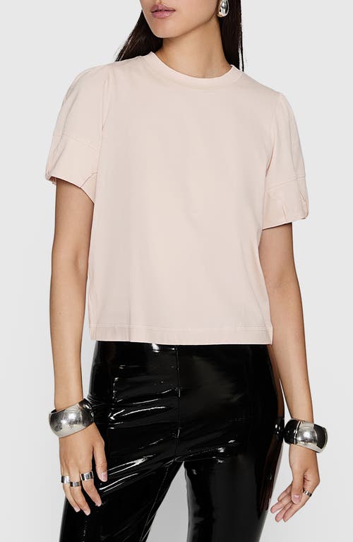 Rebecca Minkoff Val Puff Sleeve T-shirt In Cava