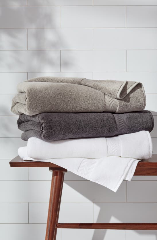 Nordstrom Organic Hydrocotton Bath Towel In Grey Onyx
