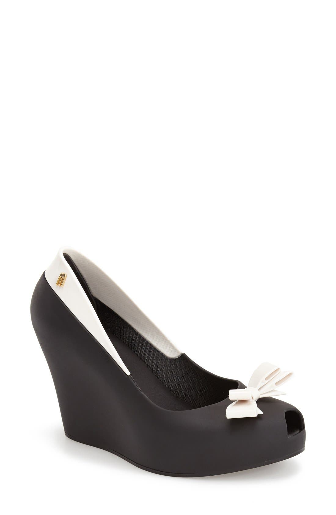 Melissa 'Queen' Peep Toe Wedge Pump (Women) Nordstrom