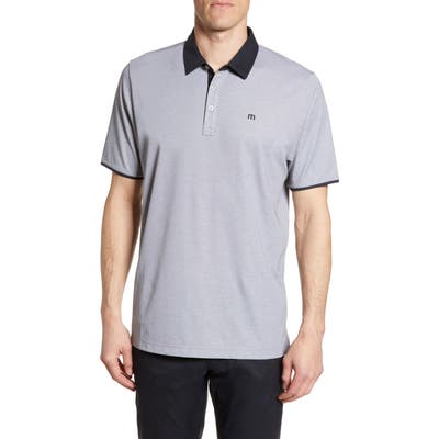 Travismathew The Thush Regular Fit Pique Polo, Grey
