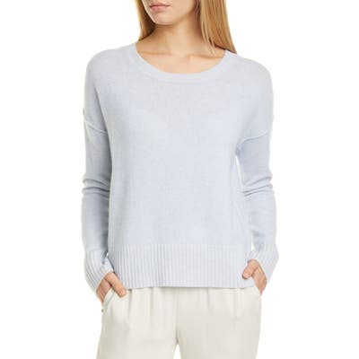 Eileen Fisher Cashmere Blend Box Sweater, Blue