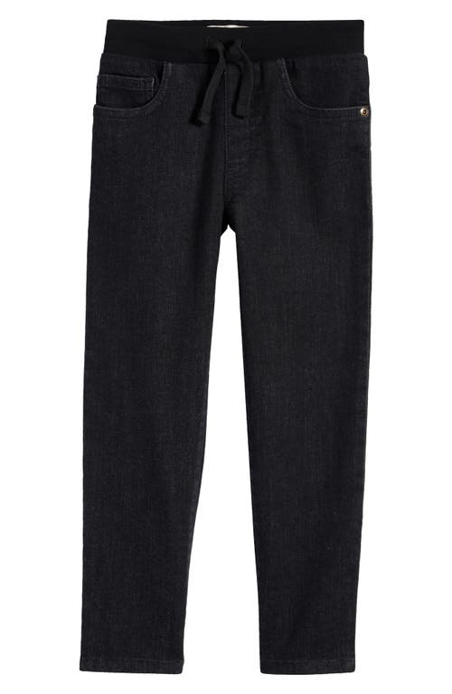 Tucker + Tate Kids' Townsend Rib Waist Jeans in Black Wash 