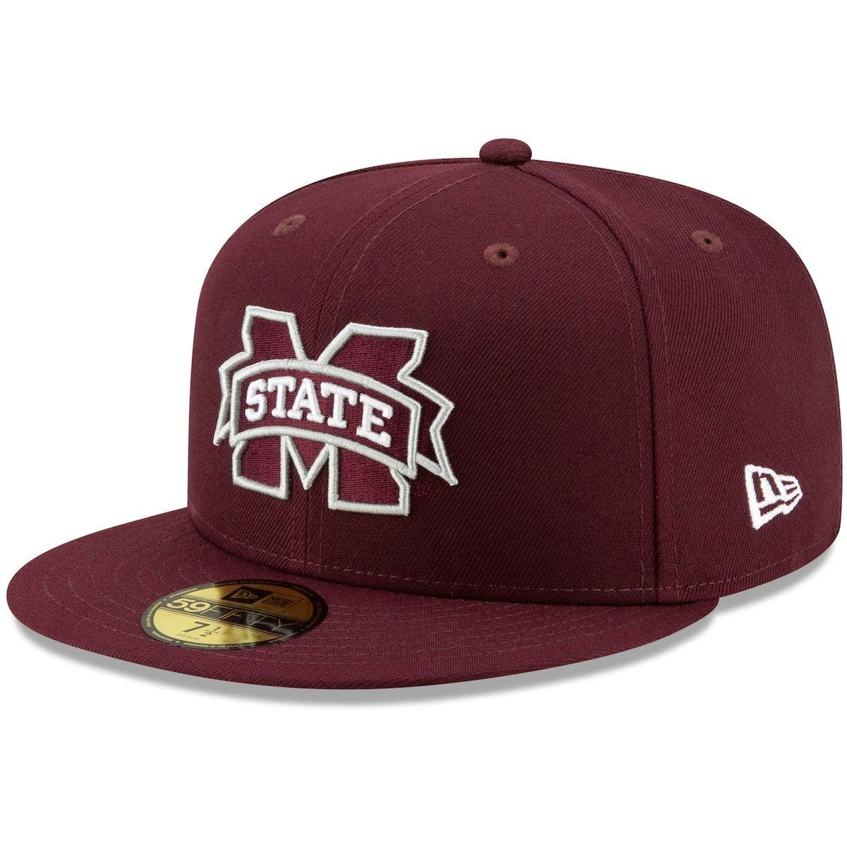 mississippi state fitted baseball caps