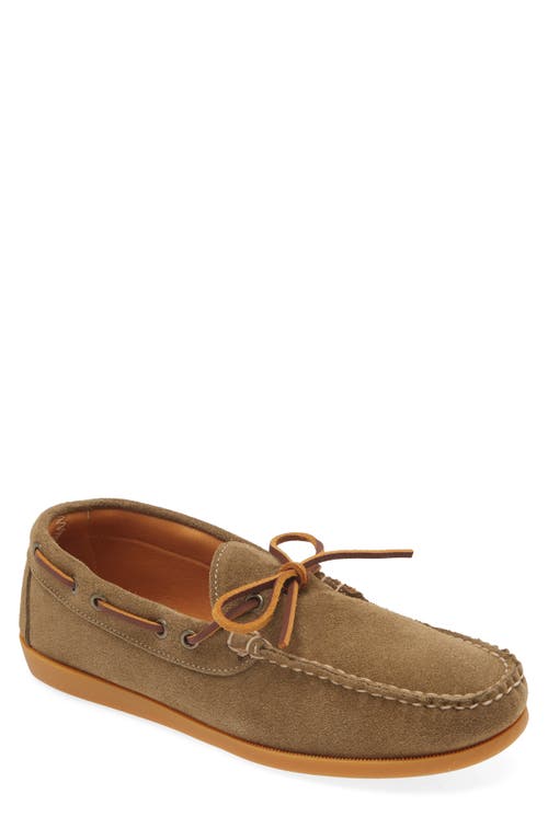 Shop Easymoc Camp Moc Toe Boat Shoe In Olive