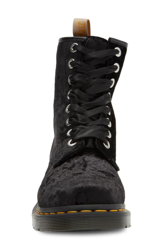 DR. MARTENS' DR. MARTENS 1460 CRUSHED VELVET COMBAT BOOT 